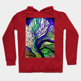 colorful mosaic texture Hoodie